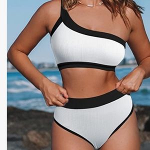 Herseas Women's high waisted tummy control swimsuit